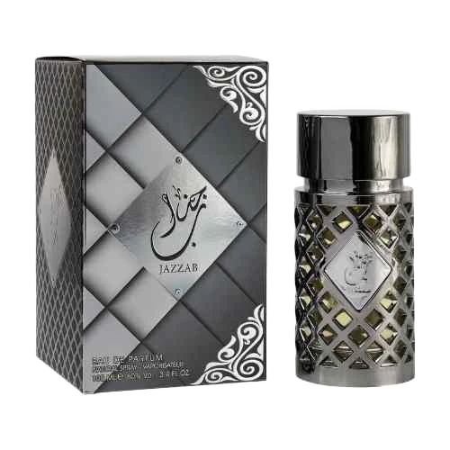 ARD AL ZAAFARAN JAZZAB SILVER EDP FOR MEN - 100 ml -Hadiyyeh