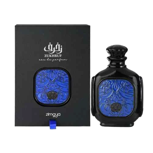 ZIMAYA ZUKHRUF BLACK EDP FOR MEN - 100 ml -Hadiyyeh
