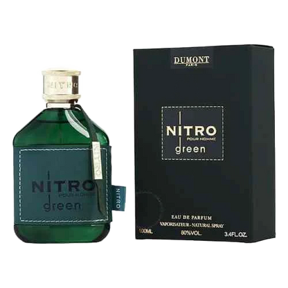 DUMONT NITRO GREEN EDP FOR MEN - 100 ml -Hadiyyeh