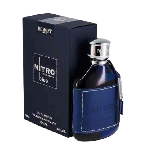 DUMONT NITRO BLUE EDP FOR MEN - 100 ml -Hadiyyeh