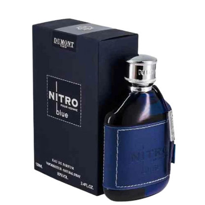 DUMONT NITRO BLUE EDP FOR MEN - 100 ml -Hadiyyeh