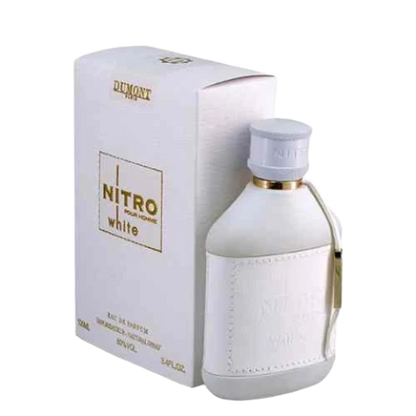 DUMONT NITRO WHITE EDP FOR MEN - 100 ml -Hadiyyeh