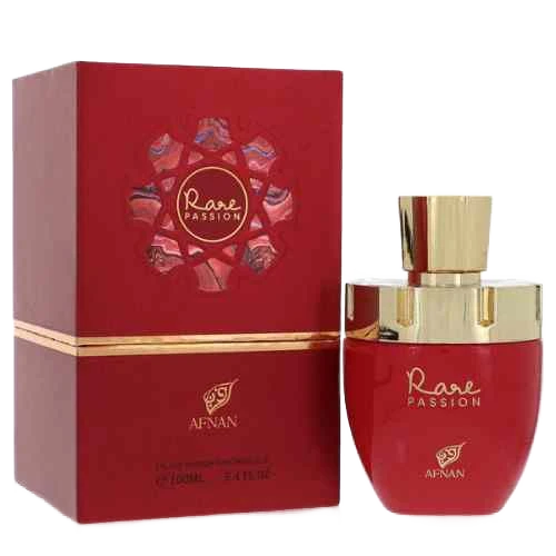 AFNAN RARE PASSION EDP FOR WOMEN - 100 ml -Hadiyyeh