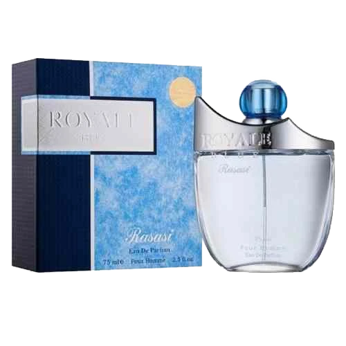 RASASI ROYALE BLUE EDP FOR MEN - 75 ml -Hadiyyeh