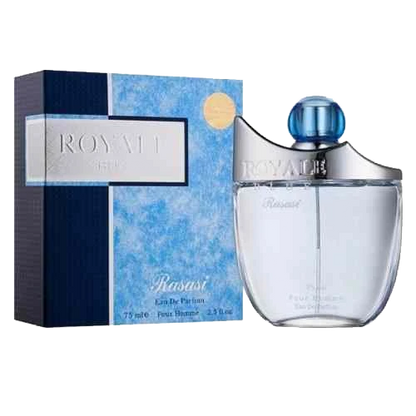 RASASI ROYALE BLUE EDP FOR MEN - 75 ml -Hadiyyeh