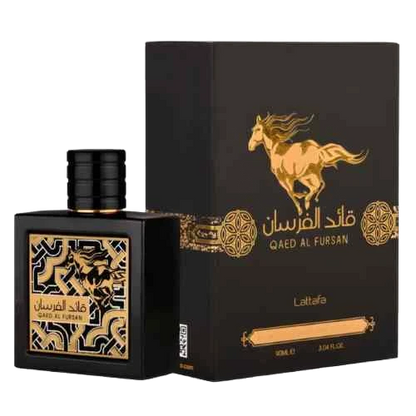 LATTAFA QAED AL FURSAN EDP FOR MEN - 90 ml -Hadiyyeh