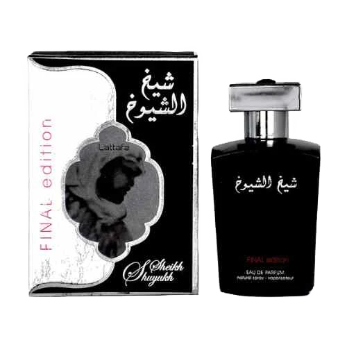 LATTAFA SHEIKH AL SHUYUKH FINAL EDITION EDP FOR MEN - 100 ml -Hadiyyeh