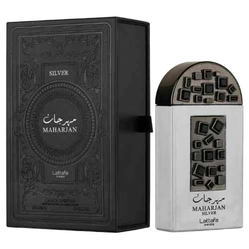 LATTAFA MAHARJAN SILVER EDP UNISEX - 100 ml -Hadiyyeh