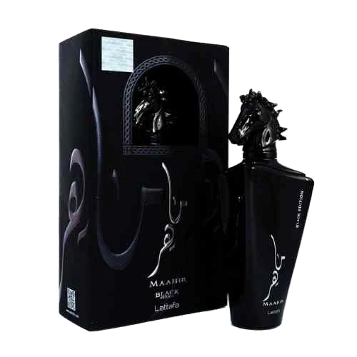 LATTAFA MAAHIR BLACK EDITION EDP FOR MEN - 100 ml -Hadiyyeh