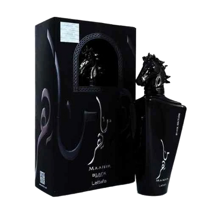LATTAFA MAAHIR BLACK EDITION EDP FOR MEN - 100 ml -Hadiyyeh