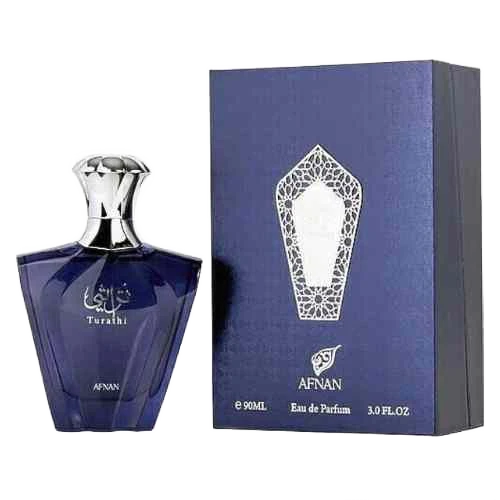 AFNAN TURATHI BLUE EDP FOR MEN - 90 ml -Hadiyyeh