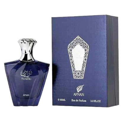 AFNAN TURATHI BLUE EDP FOR MEN - 90 ml -Hadiyyeh