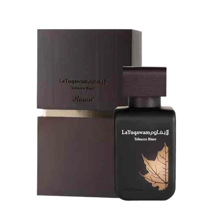 RASASI LA YUQAWAM TOBACCO BLAZE EDP FOR MEN - 75 ml -Hadiyyeh