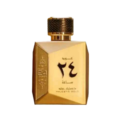 ARD AL ZAAFARAN OUD 24 HOURS MAJESTIC GOLD EDP FOR MEN - 100 ml -Hadiyyeh