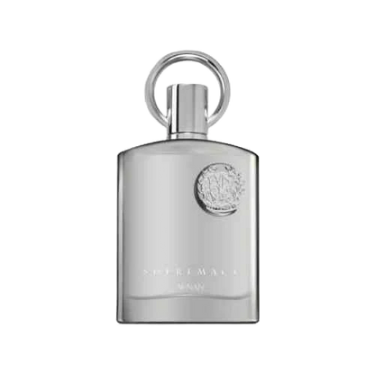 AFNAN SUPREMACY SILVER EDP FOR MEN - 100 ml -Hadiyyeh