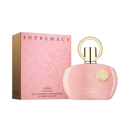 AFNAN SUPREMACY PINK EDP FOR WOMEN - 100 ml -Hadiyyeh