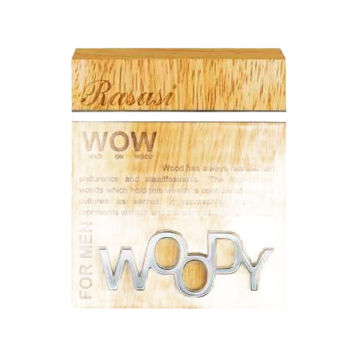 RASASI WOODY EDP FOR MEN - 60 ml -Hadiyyeh