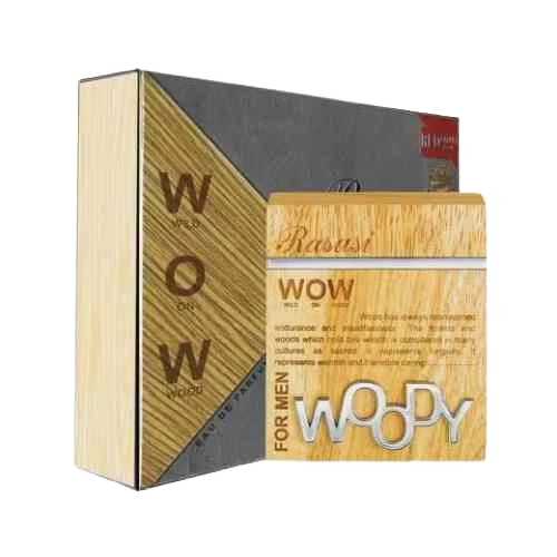 RASASI WOODY EDP FOR MEN - 60 ml -Hadiyyeh