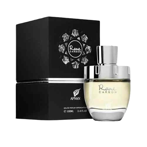 AFNAN RARE CARBON EDP FOR MEN - 100 ml -Hadiyyeh