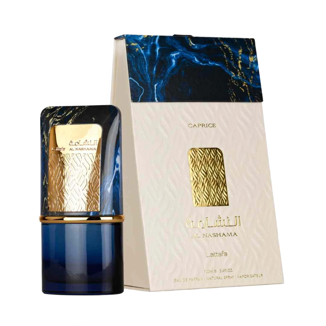 LATTAFA AL NASHAMA CAPRICE EDP FOR MEN - 100 ml -Hadiyyeh