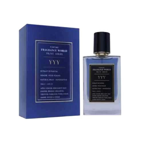 FRAGRANCE WORLD YYY EDP FOR MEN - 70 ml -Hadiyyeh