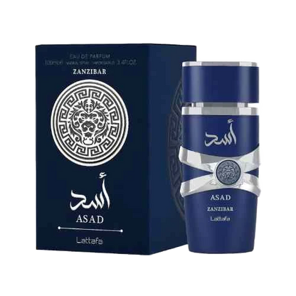 LATTAFA ASAD ZANZIBAR EDP FOR MEN - 100 ml -Hadiyyeh