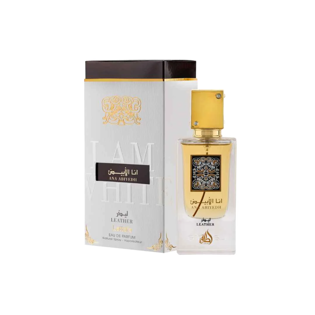 LATTAFA ANA ABIYEDH LEATHER EDP FOR MEN - 60 ml -Hadiyyeh