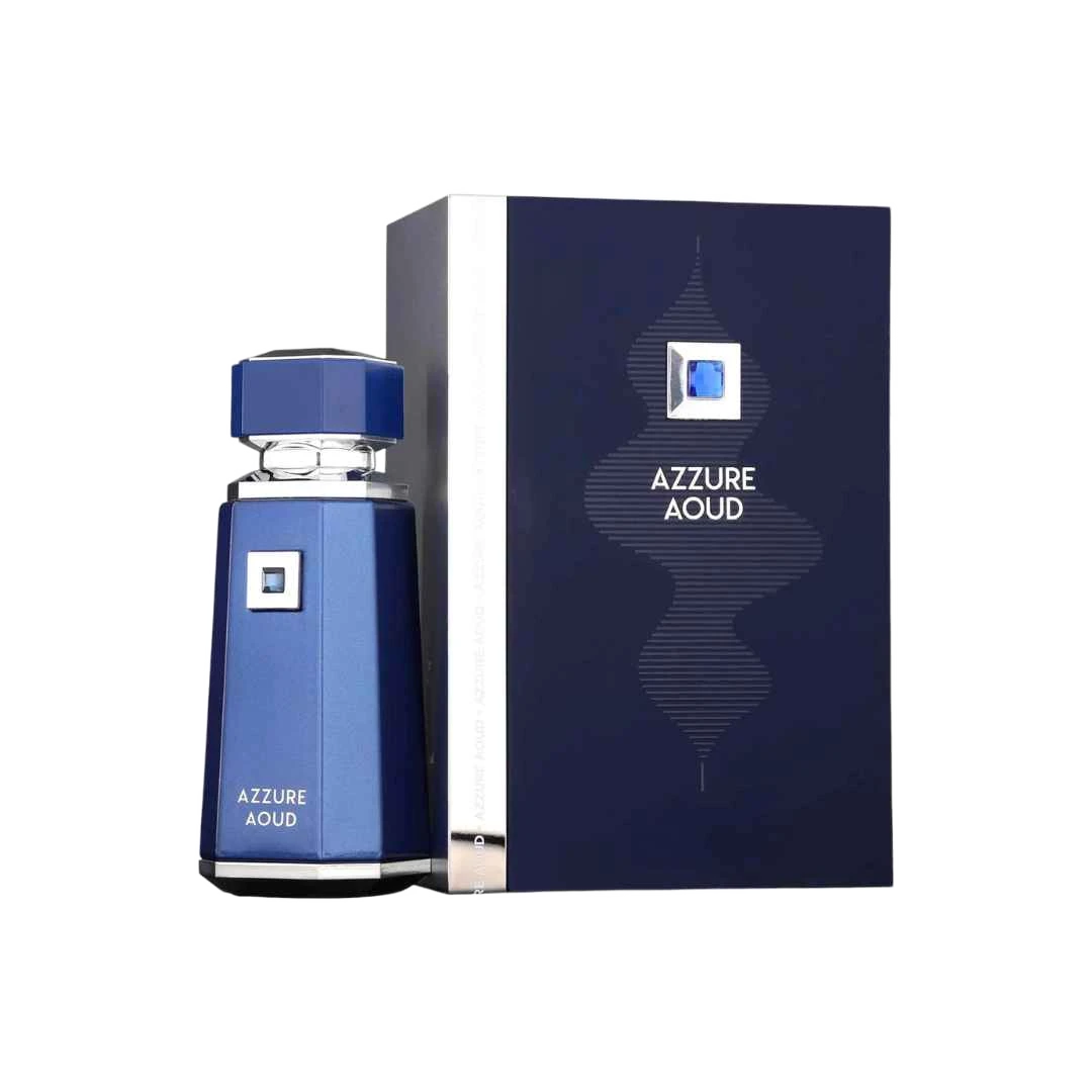 FRENCH AVENUE AZZURE AOUD EDP FOR MEN - 100 ml -Hadiyyeh