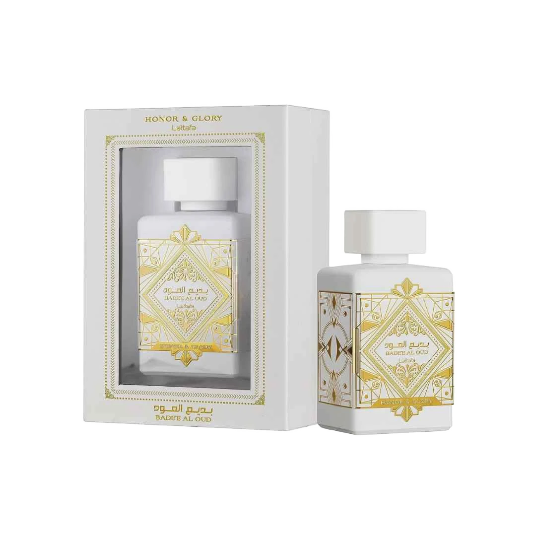 LATTAFA BADE'E AL OUD HONOR & GLORY EDP UNISEX - 100 ml -Hadiyyeh