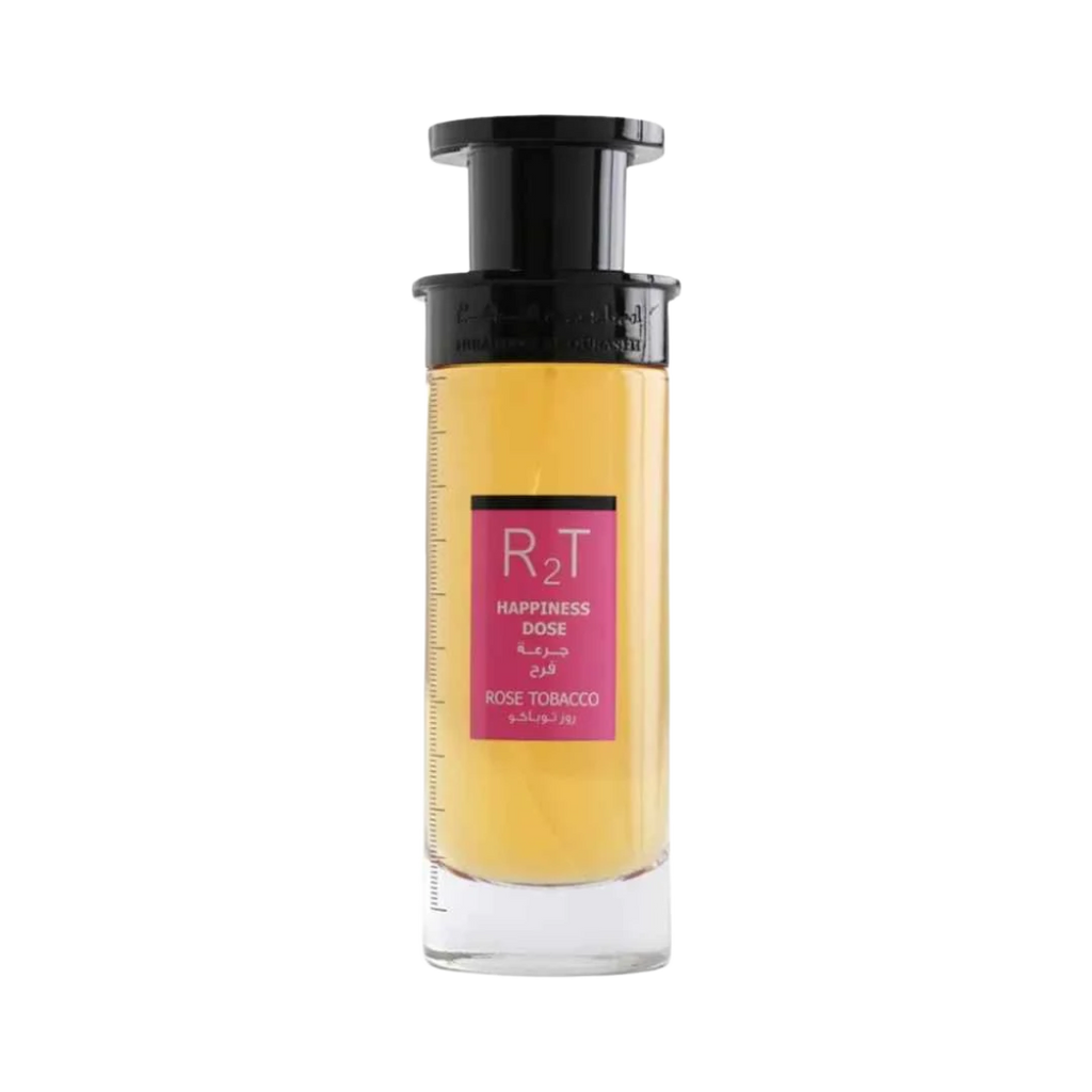 IBRAQ HAPPINESS DOSE ROSE TOBACCO EDP UNISEX - 75 ml -Hadiyyeh