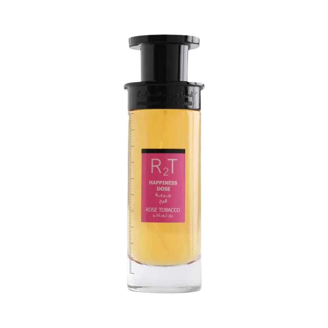 IBRAQ HAPPINESS DOSE ROSE TOBACCO EDP UNISEX - 75 ml -Hadiyyeh