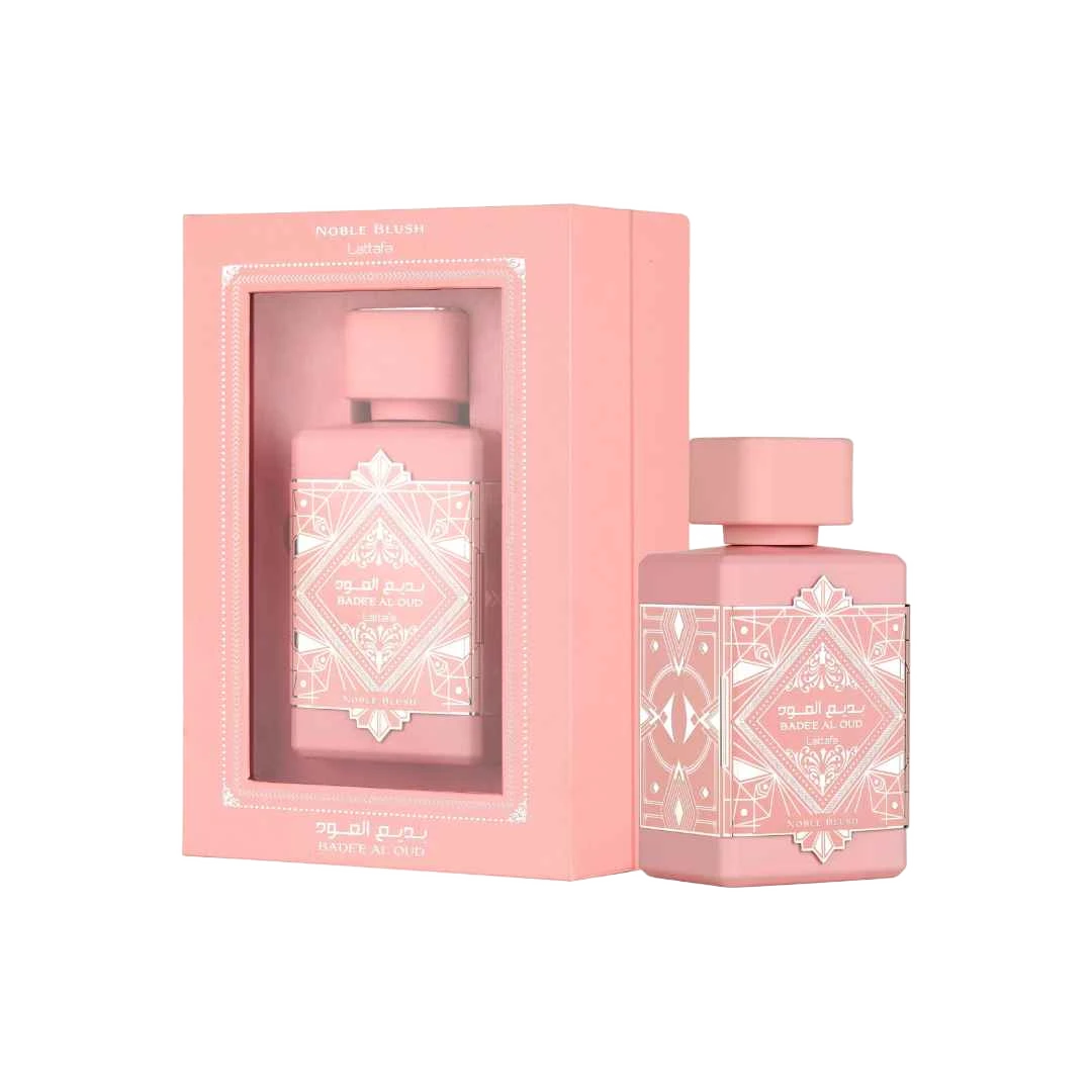 LATTAFA BADE'E AL OUD NOBLE BLUSH EDP FOR WOMEN - 100 ml -Hadiyyeh