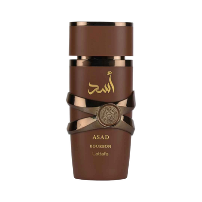 LATTAFA ASAD BOURBON EDP FOR MEN - 100 ml -Hadiyyeh