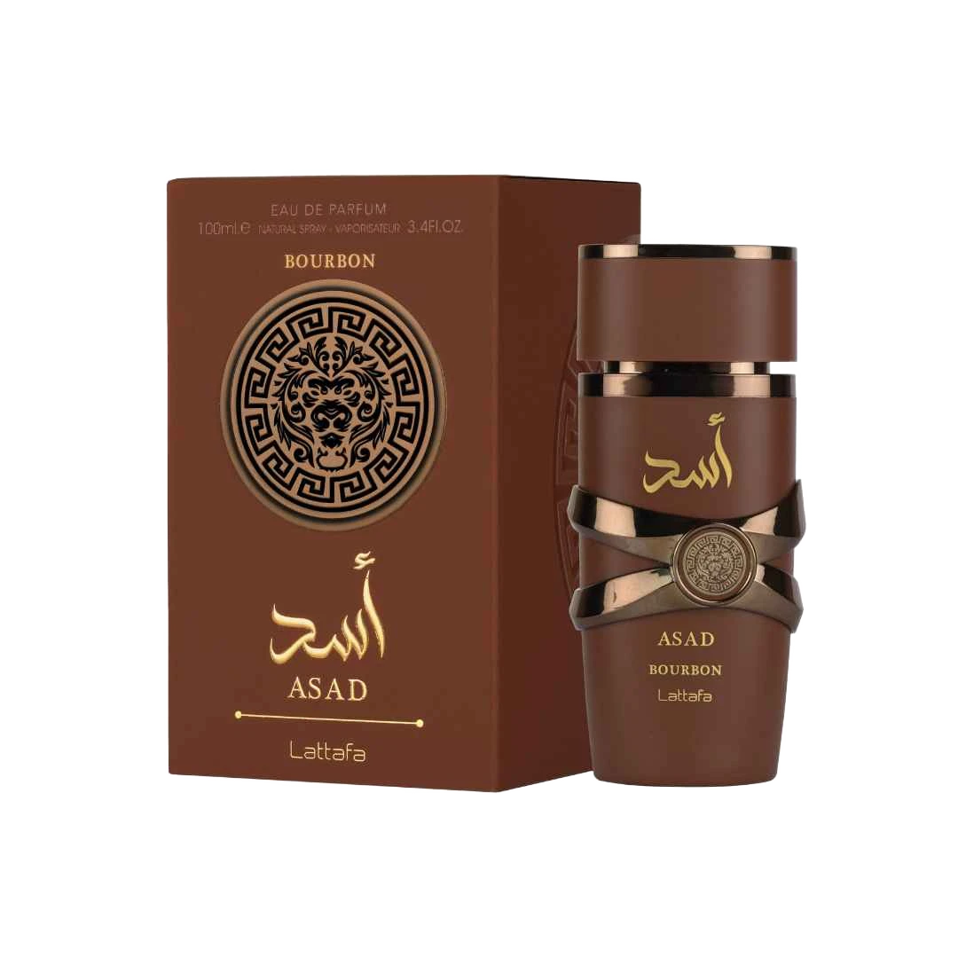 LATTAFA ASAD BOURBON EDP FOR MEN - 100 ml -Hadiyyeh