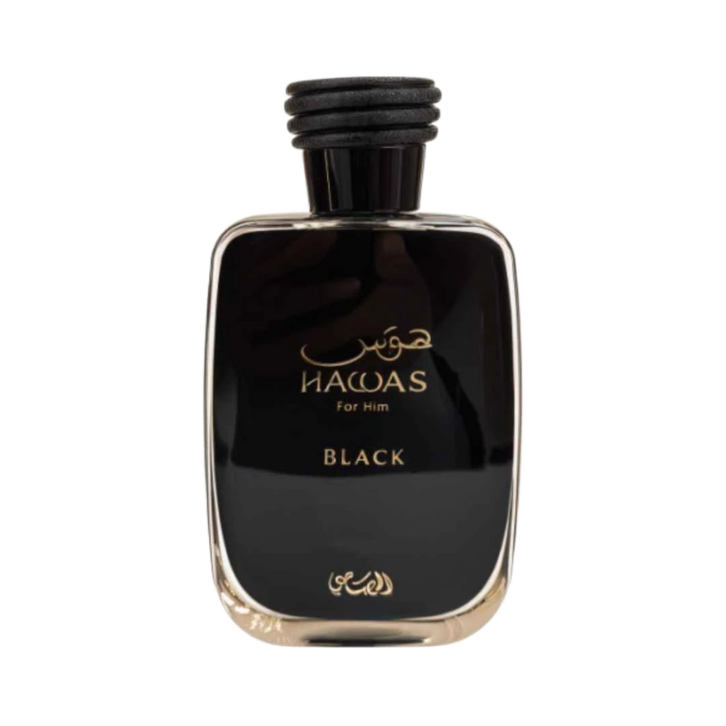 RASASI HAWAS BLACK EDP FOR MEN DECANT - 10 ml -Hadiyyeh