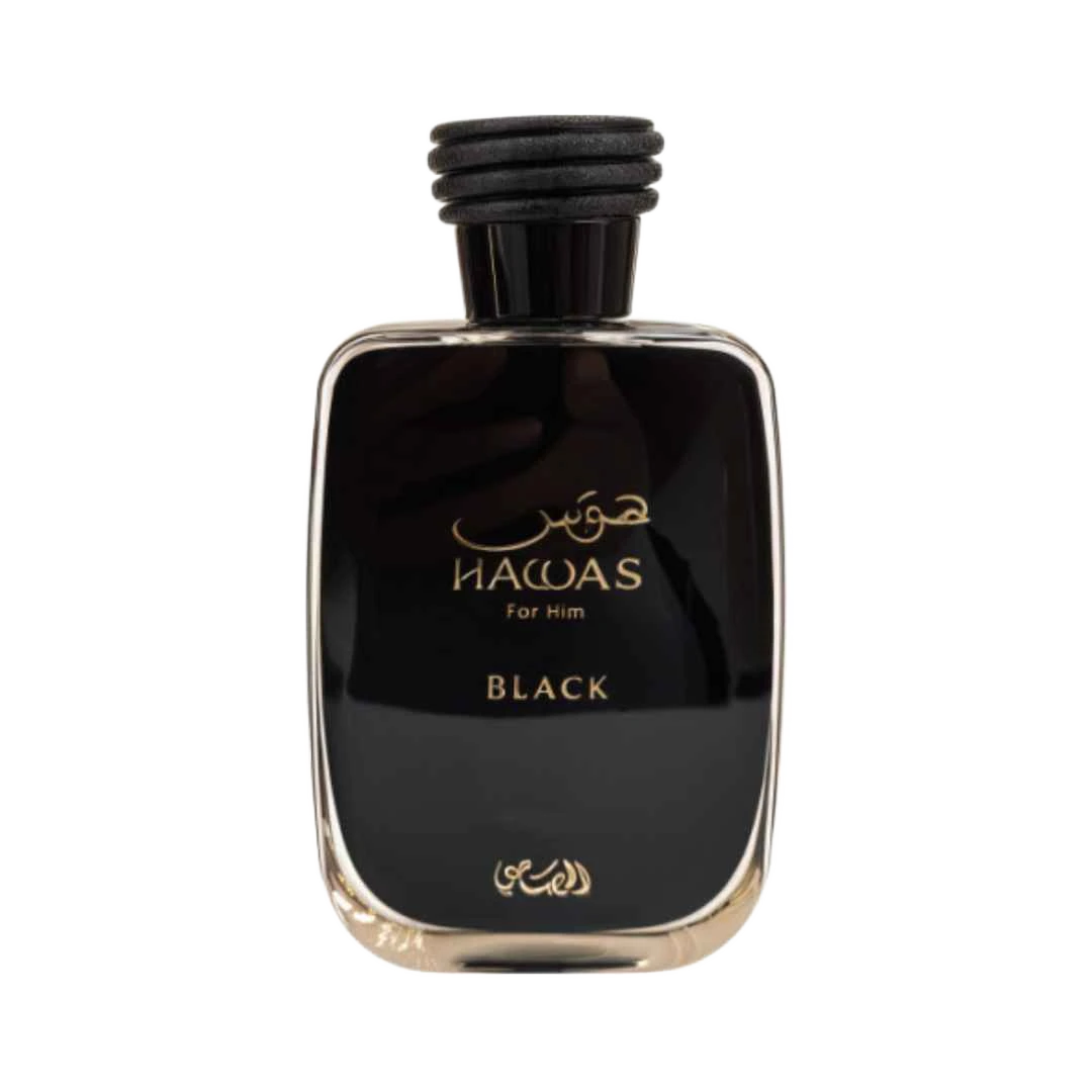 RASASI HAWAS BLACK EDP FOR MEN DECANT - 10 ml -Hadiyyeh