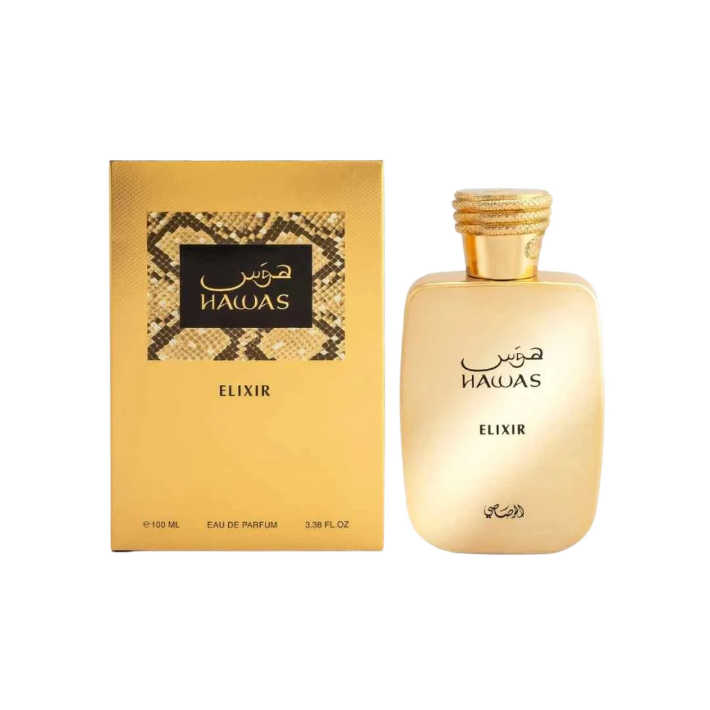RASASI HAWAS ELIXIR EDP FOR MEN - 100 ml -Hadiyyeh