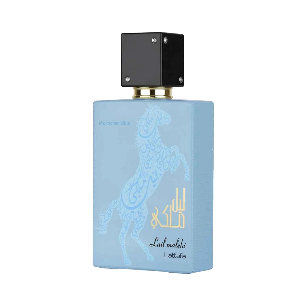 LATTAFA LAIL MALEKI MOROCCAN BLUE EDP FOR MEN - 100 ml -Hadiyyeh