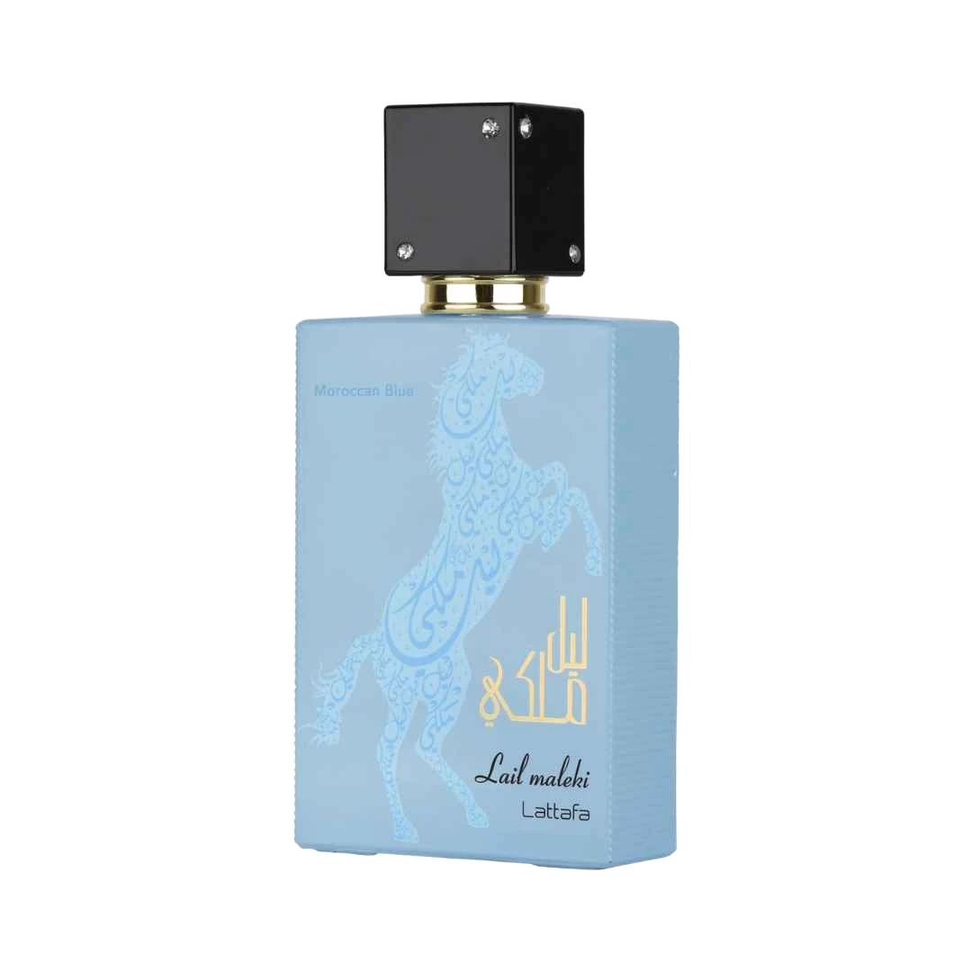 LATTAFA LAIL MALEKI MOROCCAN BLUE EDP FOR MEN - 100 ml -Hadiyyeh
