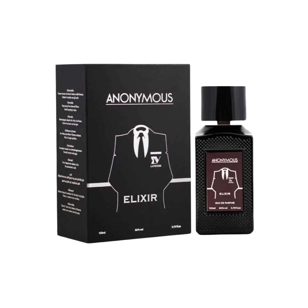 LAVENDER ANONYMOUS ELIXIR EDP FOR MEN - 100 ml -Hadiyyeh