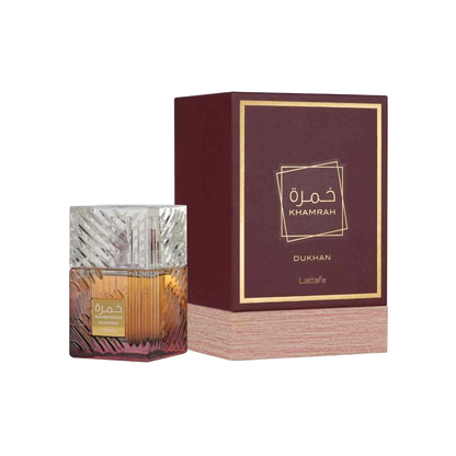 LATTAFA KHAMRAH DUKHAN EDP FOR MEN - 100 ml -Hadiyyeh
