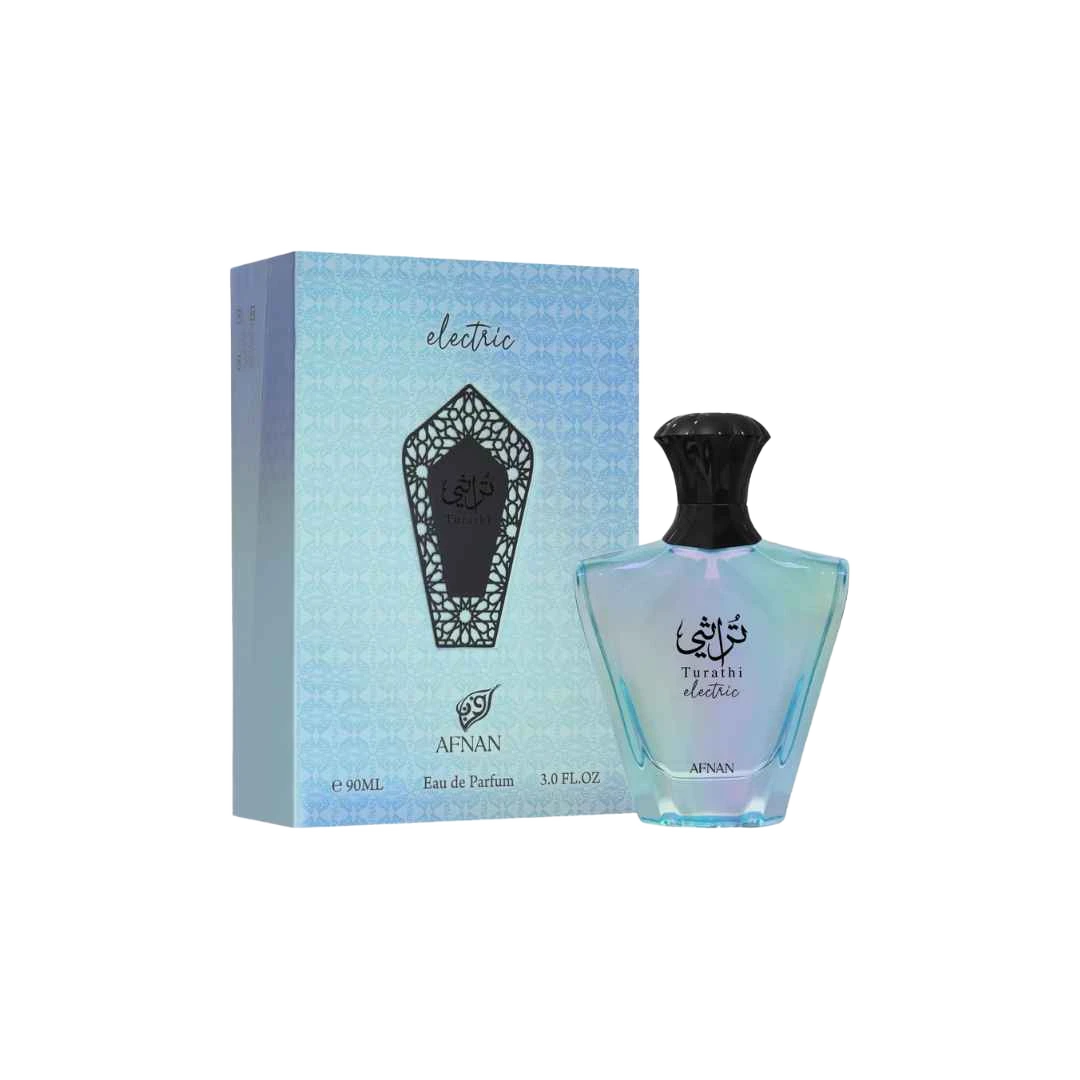 AFNAN TURATHI ELECTRIC EDP FOR MEN - 100 ml -Hadiyyeh