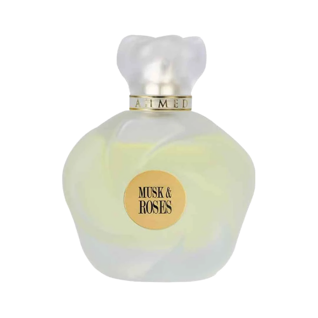 AHMED AL MAGHRIBI MUSK & ROSES EDP FOR WOMEN - 75 ml -Hadiyyeh