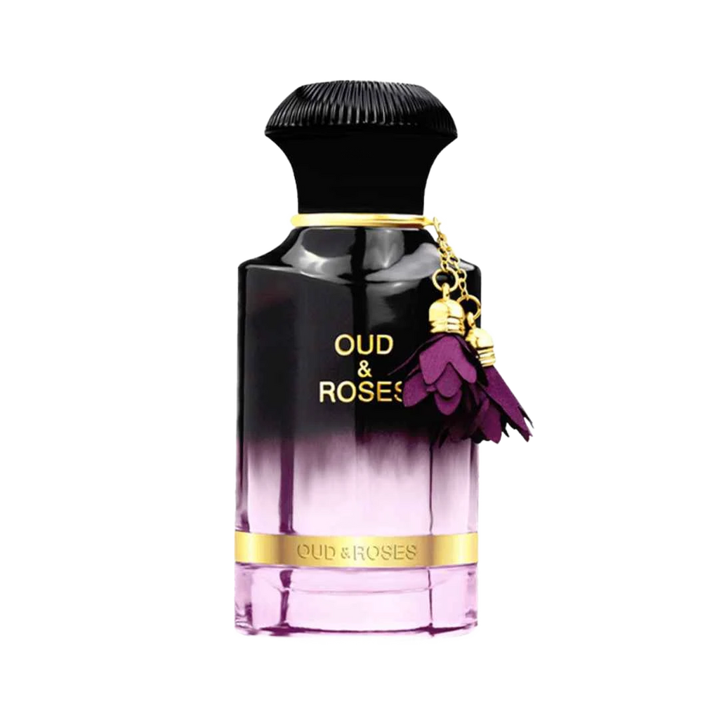 AHMED AL MAGHRIBI OUD & ROSES EDP UNISEX - 60 ml -Hadiyyeh