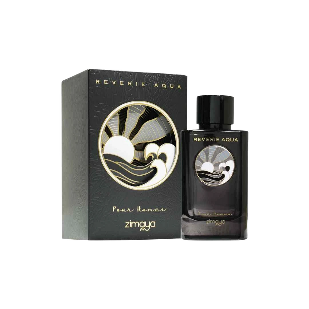 ZIMAYA REVERIE AQUA EDP FOR MEN - 100 ml -Hadiyyeh