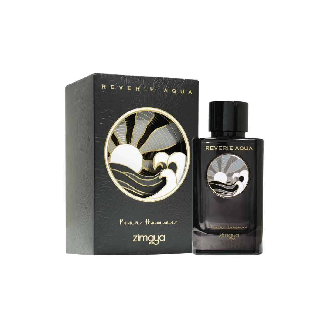 ZIMAYA REVERIE AQUA EDP FOR MEN - 100 ml -Hadiyyeh