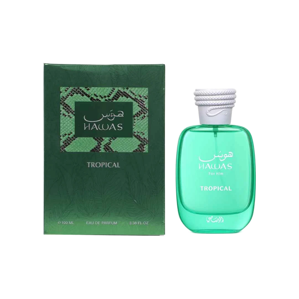 RASASI HAWAS TROPICAL EDP FOR MEN - 100 ml -Hadiyyeh