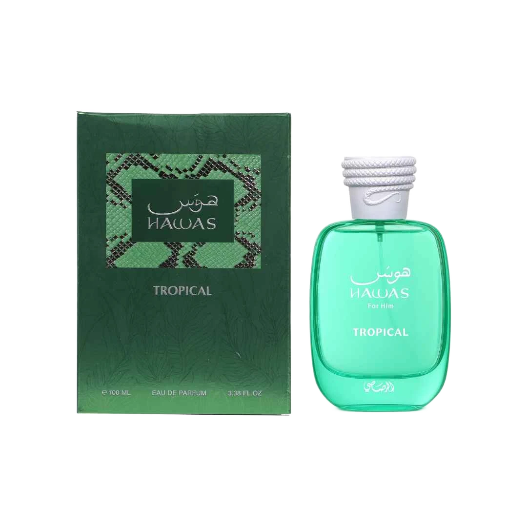 RASASI HAWAS TROPICAL EDP FOR MEN - 100 ml -Hadiyyeh