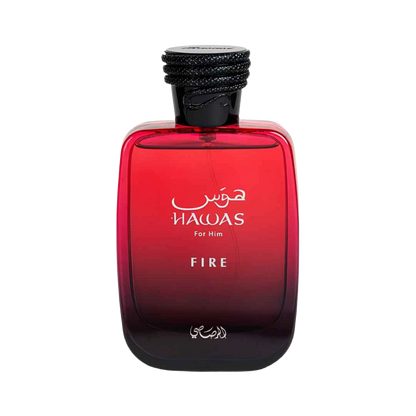 RASASI HAWAS FIRE EDP FOR MEN DECANT - 10 ml -Hadiyyeh