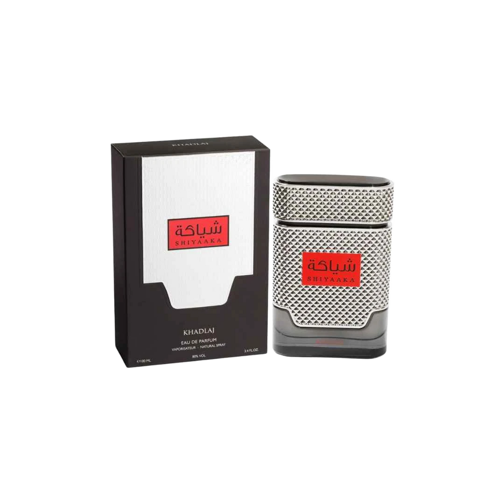 KHADLAJ SHIYAAKA SILVER EDP FOR MEN - 100 ml -Hadiyyeh
